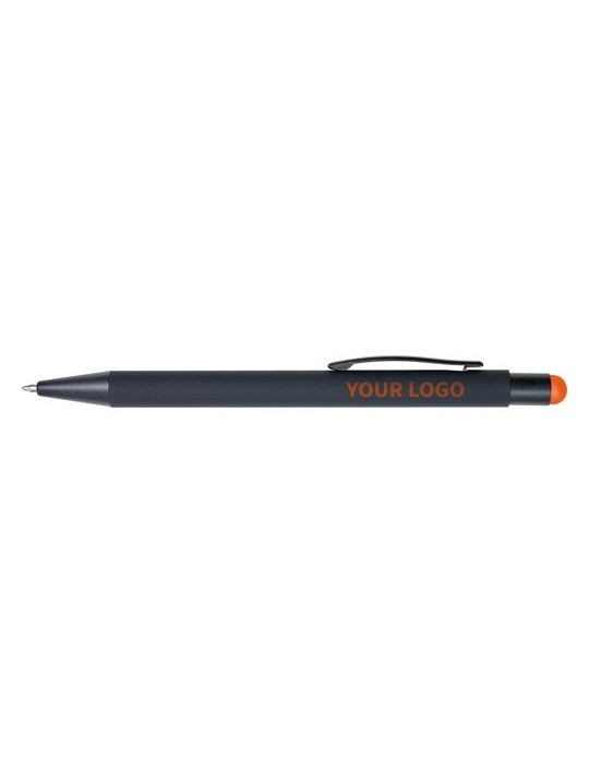 Stylo bille toucher gomme personnalisable Formentera