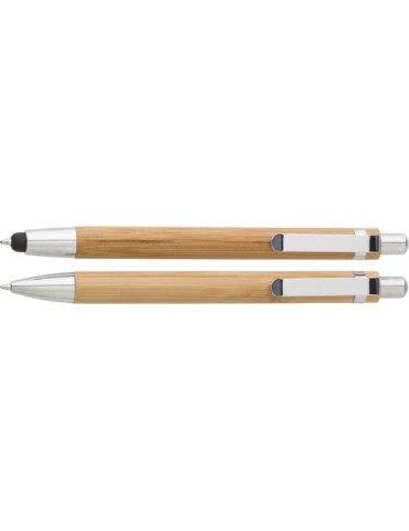 Parure de stylo  en bambou personnalisée Darlene
