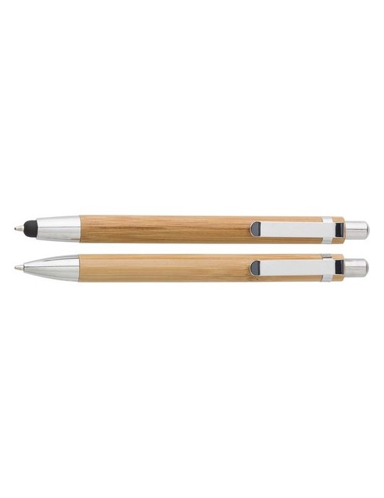 Parure de stylo  en bambou personnalisée Darlene
