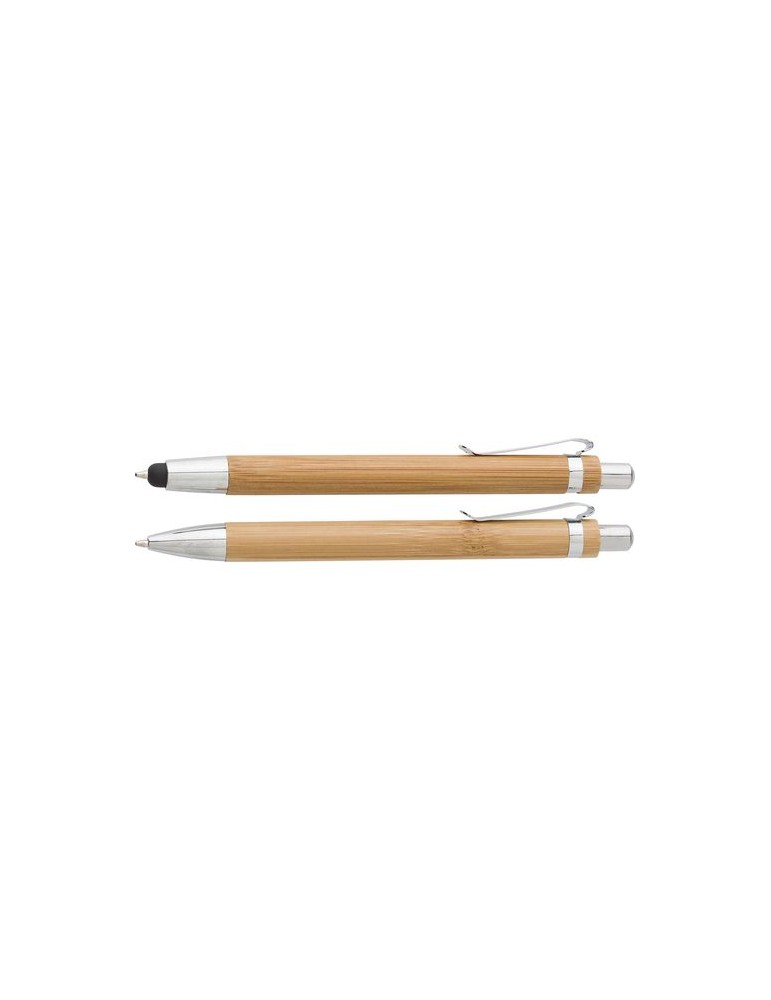 Parure de stylo  en bambou personnalisée Darlene
