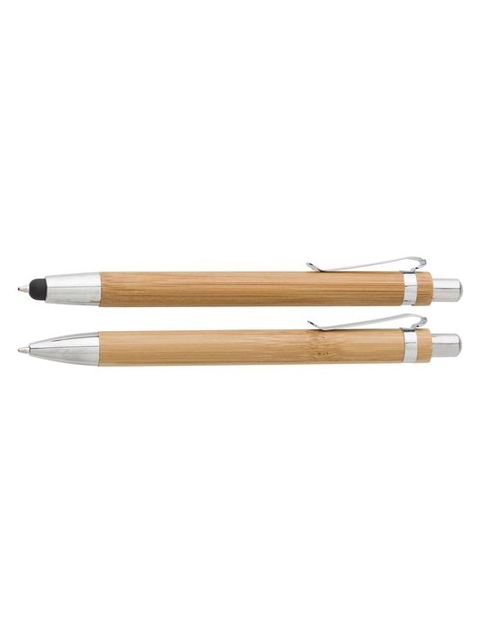 Parure de stylo  en bambou personnalisée Darlene