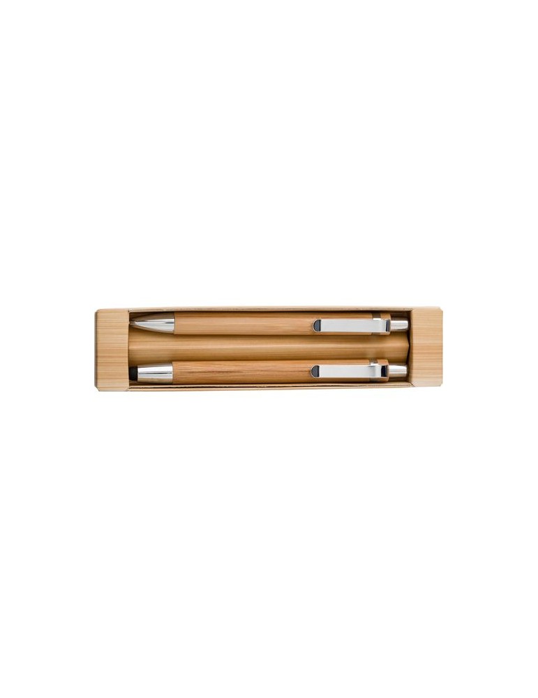 Parure de stylo  en bambou personnalisée Darlene