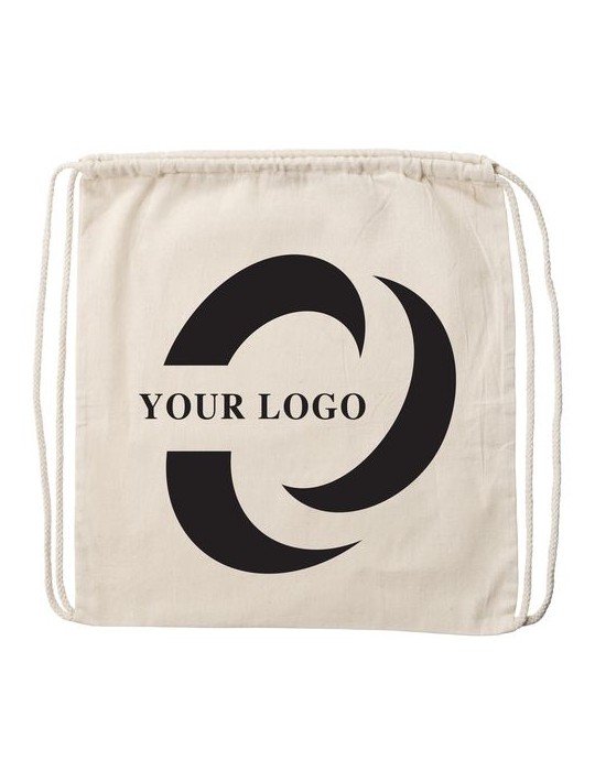 Sac à Dos en Coton Personnalisé - Idéal pour Entreprises