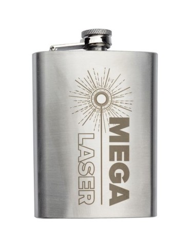 Flasque en acier inoxydable 240 ml personnalisée - Benedict 2