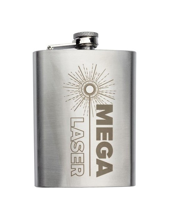 Flasque en acier inoxydable 240 ml personnalisée - Benedict