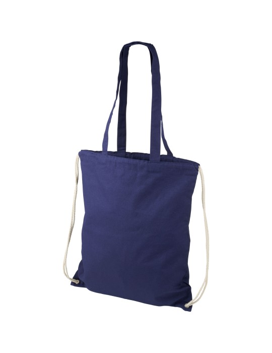 Sac à dos en coton 240 g/m² avec cordon de serrage Eliza 6L