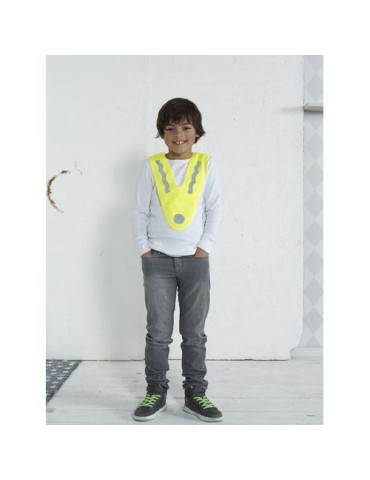 Chasuble Réfléchissante pour Enfants Économique Personnalisée Cassidy - Dossard Sécurisé 2