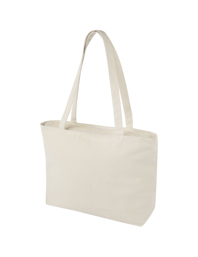 Sac shopping zippé coton 320 g/m² Ningbo 15L