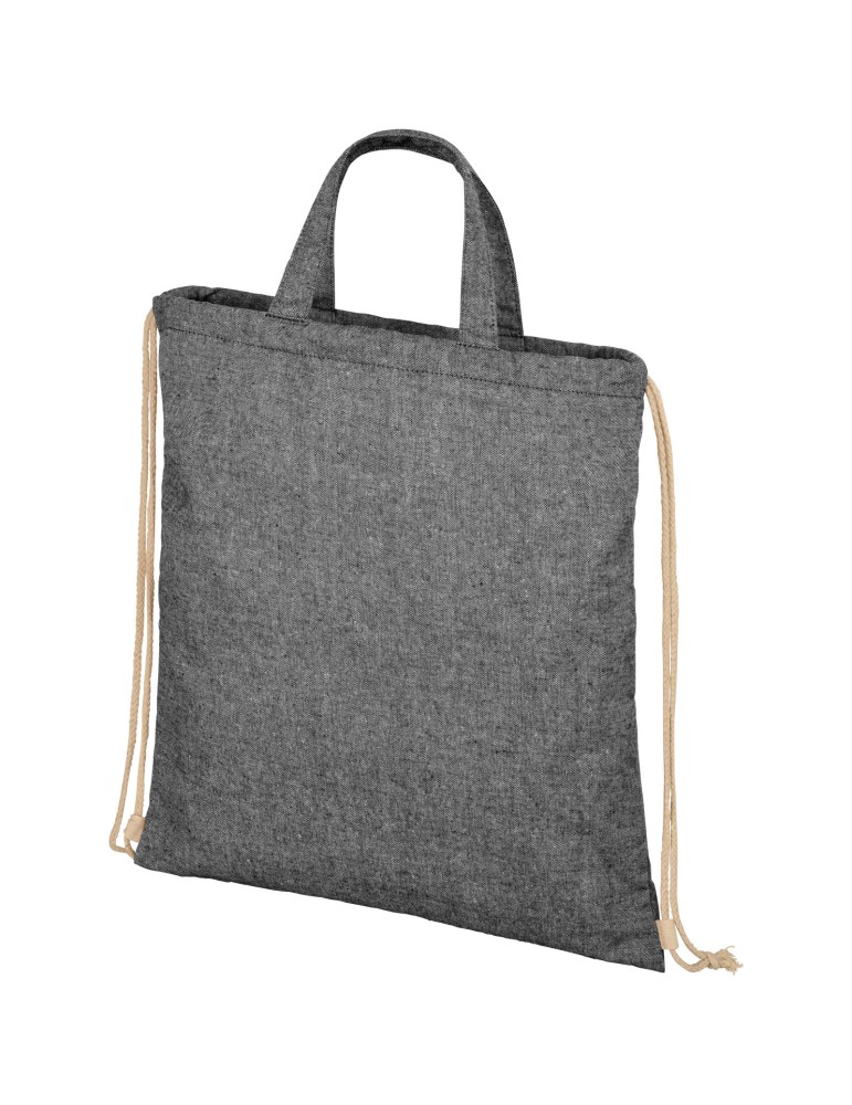 Sac à dos recyclé 210 g/m² Pheebs avec cordon de serrage 6L