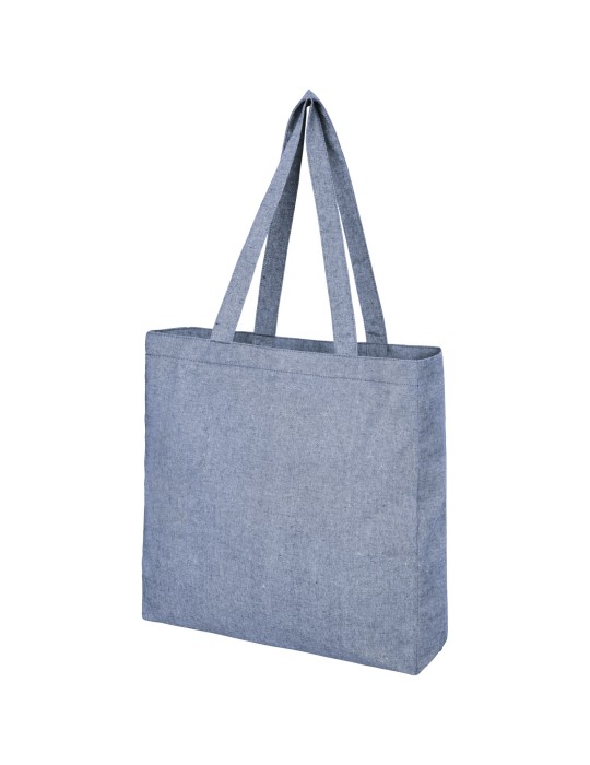 Sac shopping Pheebs recyclé avec soufflet 210 gr/m² 13L