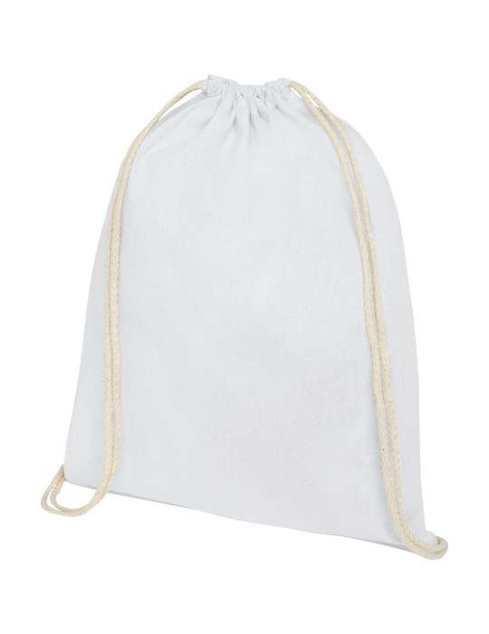 Sac à dos Oregon en coton de 140 g/m² avec cordon de serrage 5L