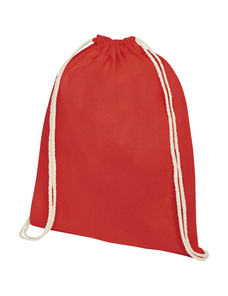 Sac à dos Oregon en coton de 140 g/m² avec cordon de serrage 5L