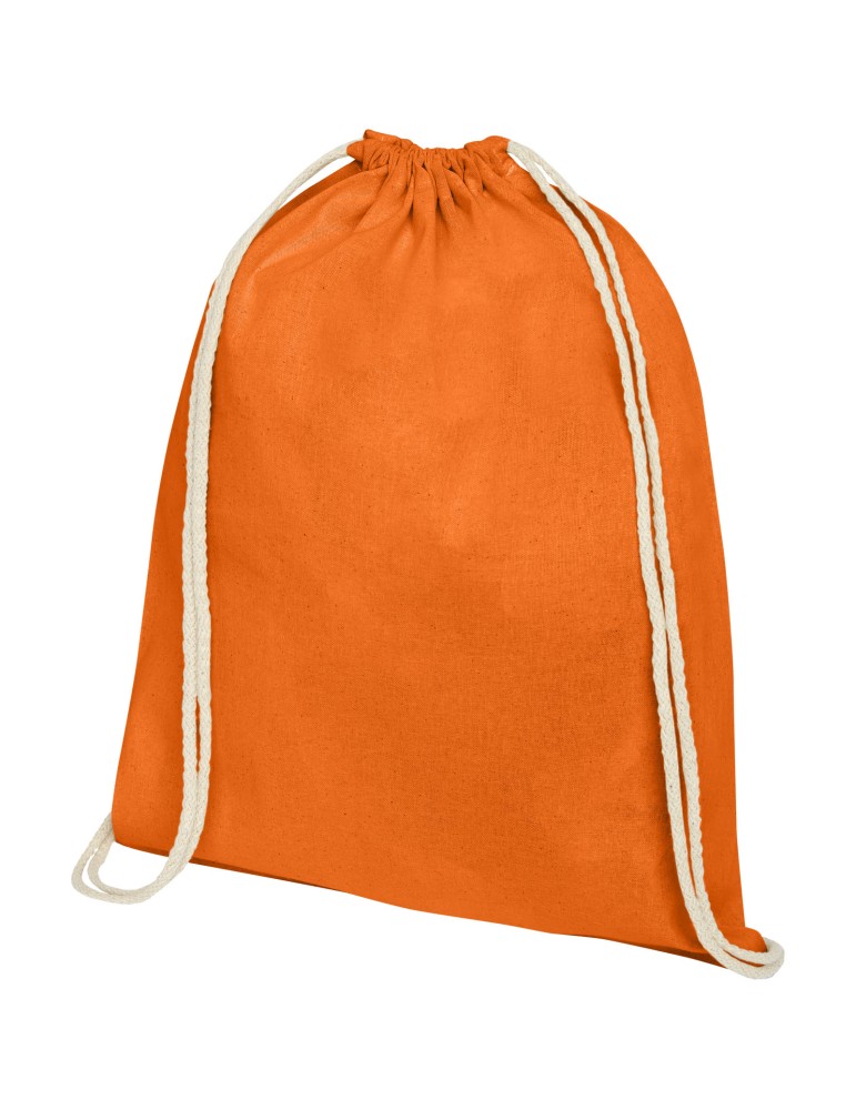 Sac à dos Oregon en coton de 140 g/m² avec cordon de serrage 5L