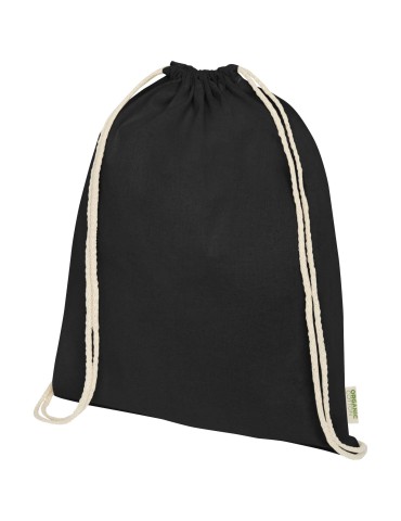 Sac à dos avec cordon en coton organique Orissa 140 g/m² 5L
