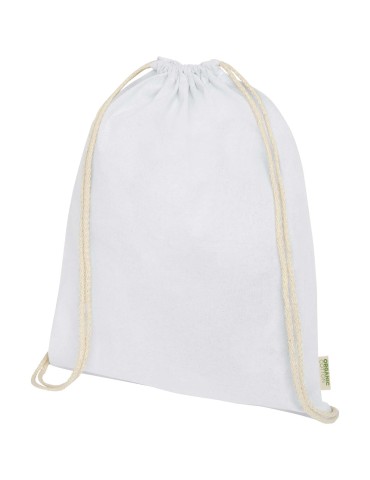 Sac à dos avec cordon en coton organique Orissa 140 g/m² 5L 2