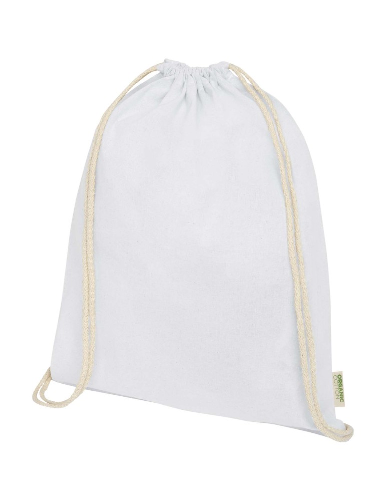 Sac à dos avec cordon en coton organique Orissa 140 g/m² 5L