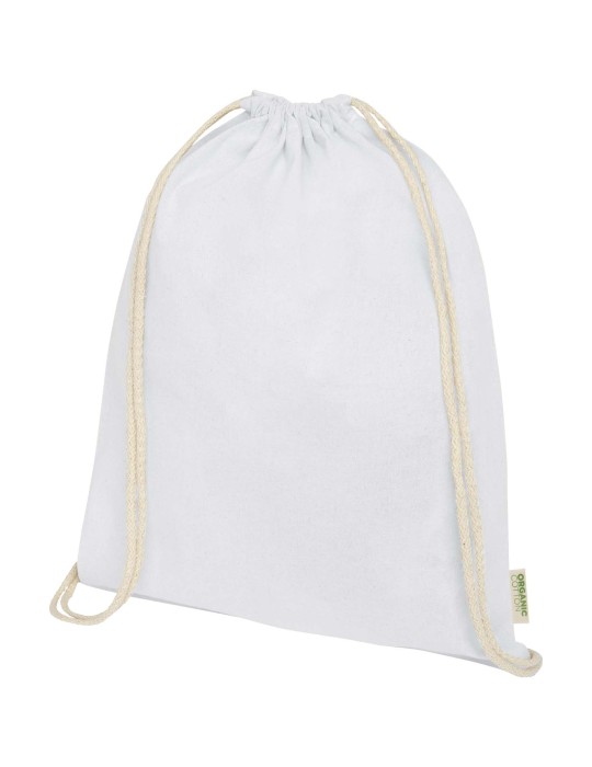 Sac à dos avec cordon en coton organique Orissa 140 g/m² 5L