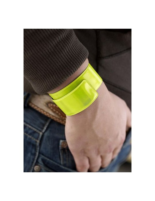 Brassard publicitaire fluorescent Henry