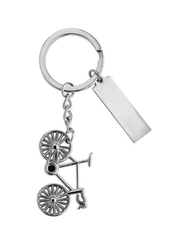 Porte-clés publicitaire bicyclette métal Sullivan