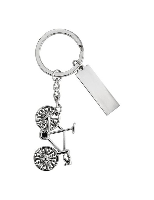 Porte-clés publicitaire bicyclette métal Sullivan