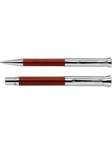 Parure publicitaire stylo bille roller Robin