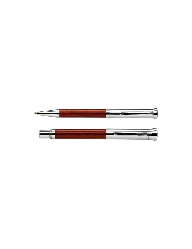 Parure publicitaire stylo bille roller Robin
