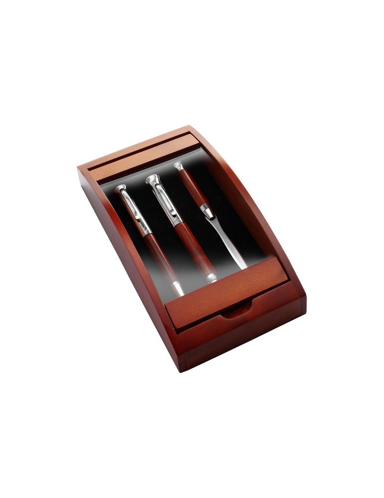 Parure publicitaire stylo plume coupe-papier Paulette