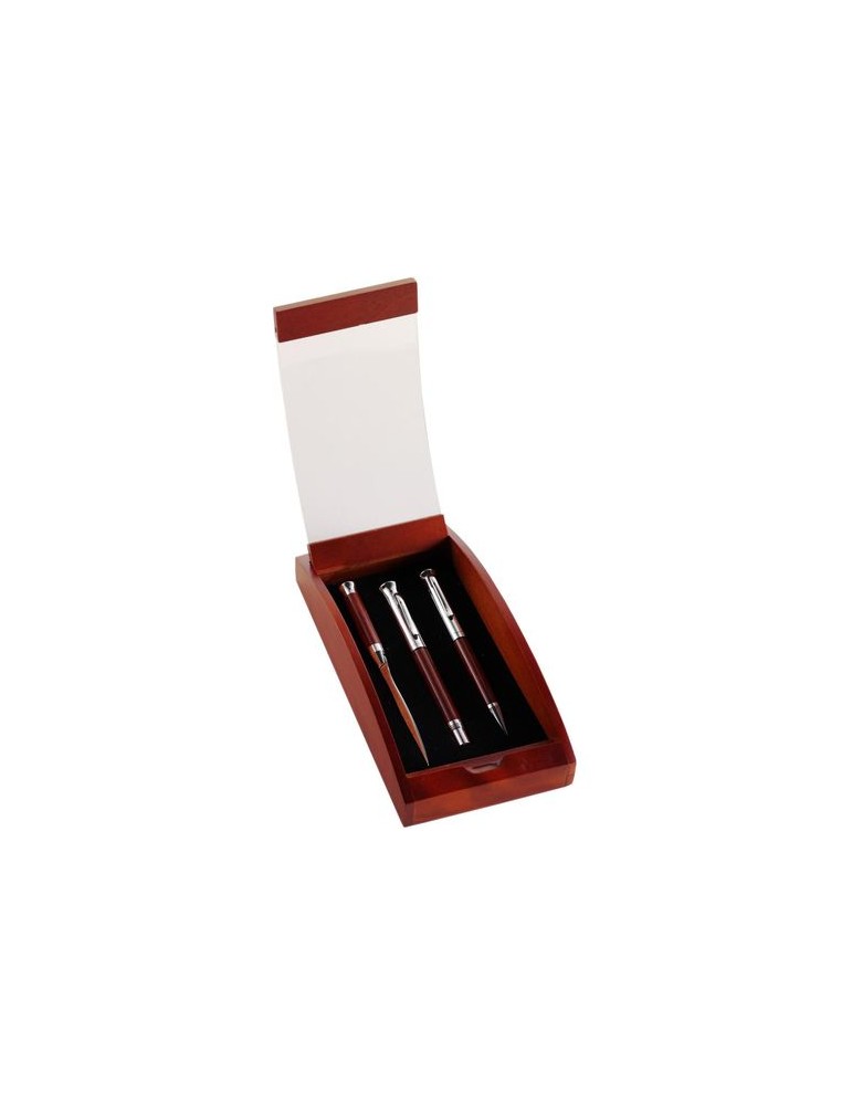 Parure publicitaire stylo plume coupe-papier Paulette