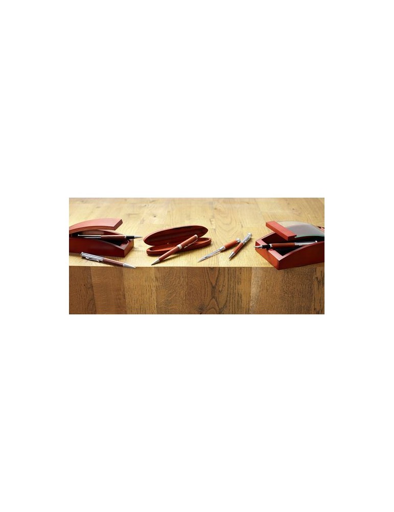 Parure publicitaire stylo plume coupe-papier Paulette