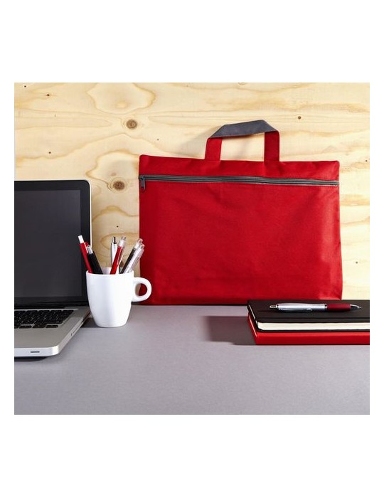 Sacoche porte-documents personnalisable en polyester Elfrieda