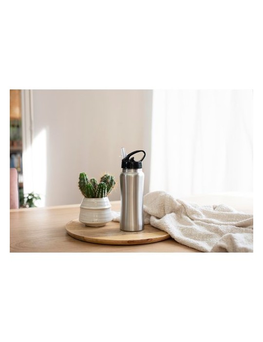 Gourde personnalisable en acier inoxydable 600 ml Serena