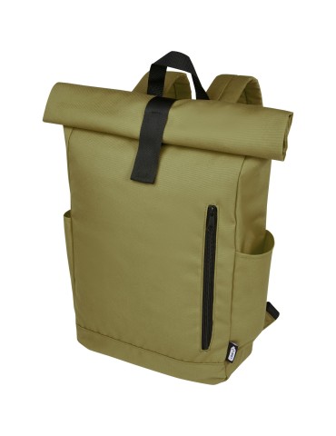 Sac à dos Byron de 18 L en RPET GRS 15,6" avec dessus enroulable