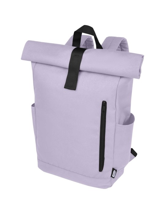 Sac à dos Byron de 18 L en RPET GRS 15,6" avec dessus enroulable