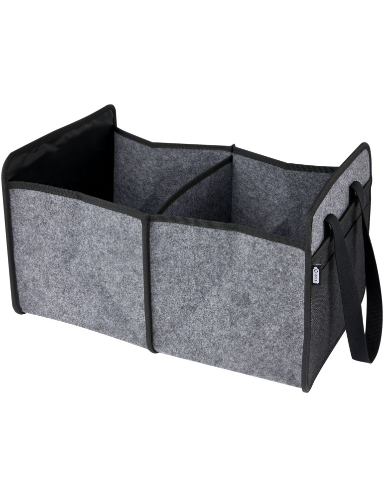 Rangement pliable pour voiture Felta en feutre recyclé certifié GRS