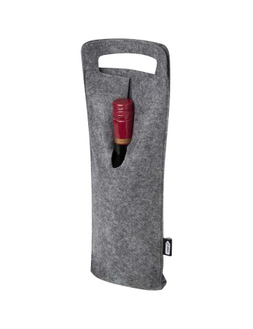 Sac à vin Felta de 75 cl en feutrine recyclée certifié GRS