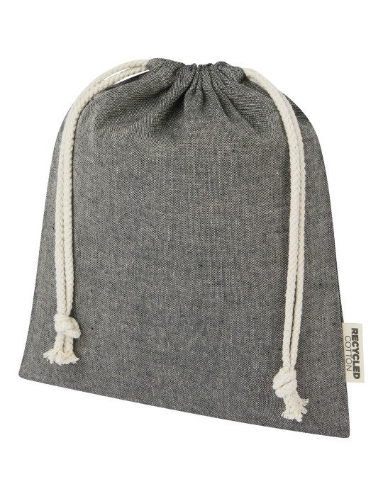 Sac cadeau moyen Pheebs en coton recyclé GRS 150 g/m² de 1,5 L