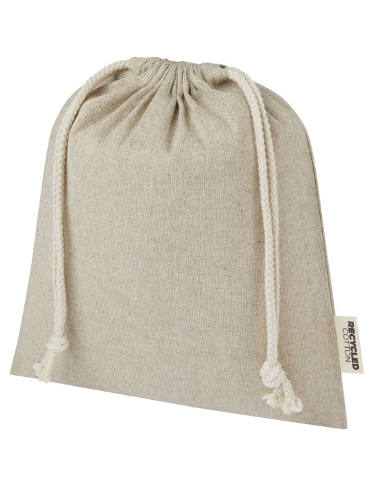 Sac cadeau moyen Pheebs en coton recyclé GRS 150 g/m² de 1,5 L