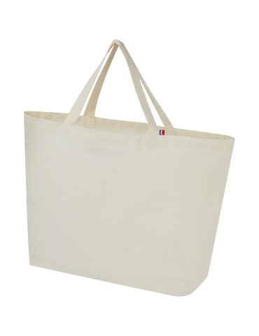 Sac shopping Cannes en tissu recyclé de 200 g/m2 10L