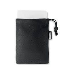 Serviette de sport  en RPET personnalisée TUKO Matières : PET recyclé Couleurs : blanc 2