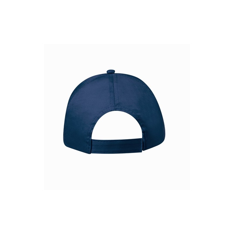 Casquette Sport Personnalisable Éco-responsable Objet Publicitaire Matières : coton Couleurs : bleu marquage couleur éclatante
