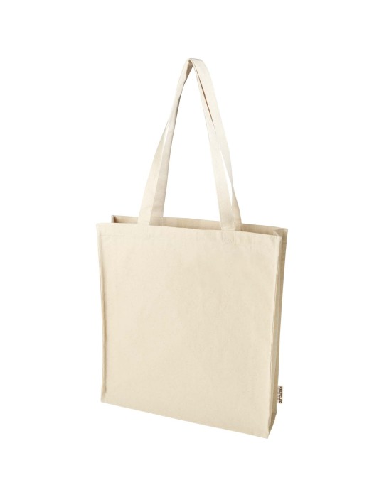 Sac shopping à soufflets Florida certifié GRS 270 g/m² 14L