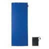 Serviette de sport  en RPET personnalisée TUKO Matières : PET recyclé Couleurs : bleu royal cadeau collaborateur premium