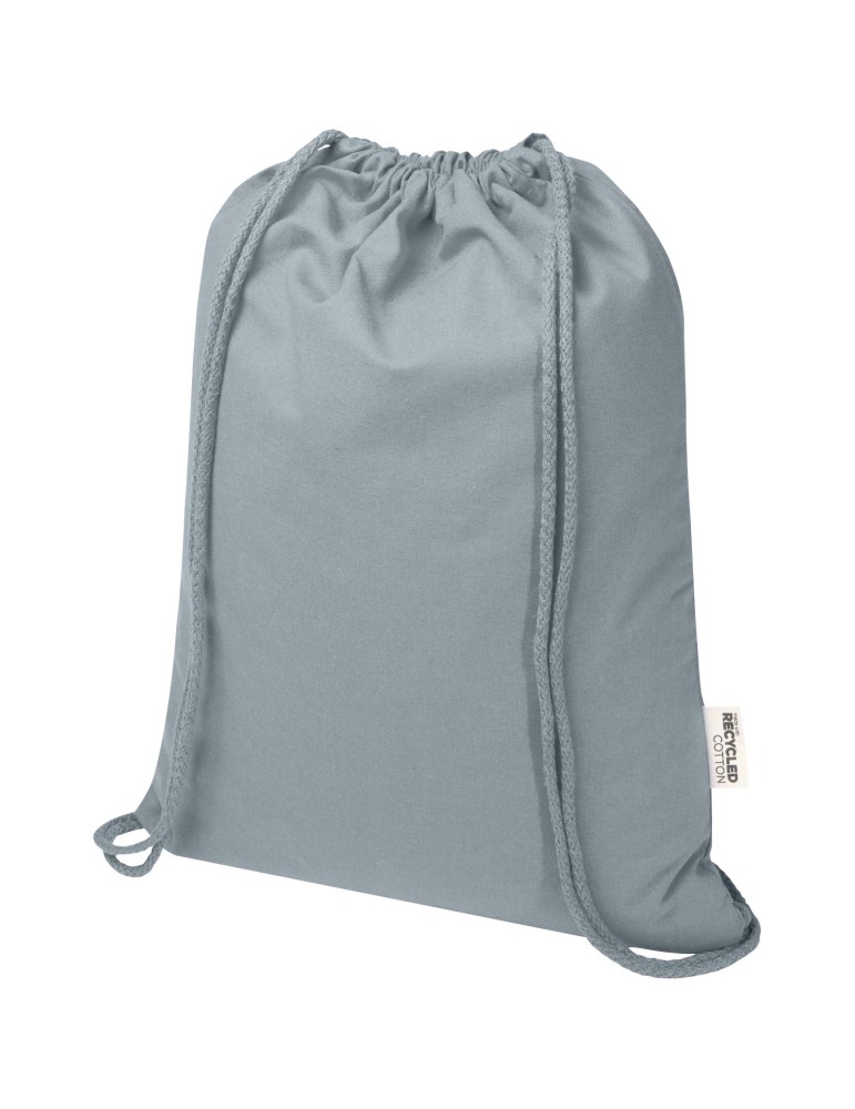 Sac de 5 L avec cordon Oregon Blend en coton recyclé 140 g/m²…