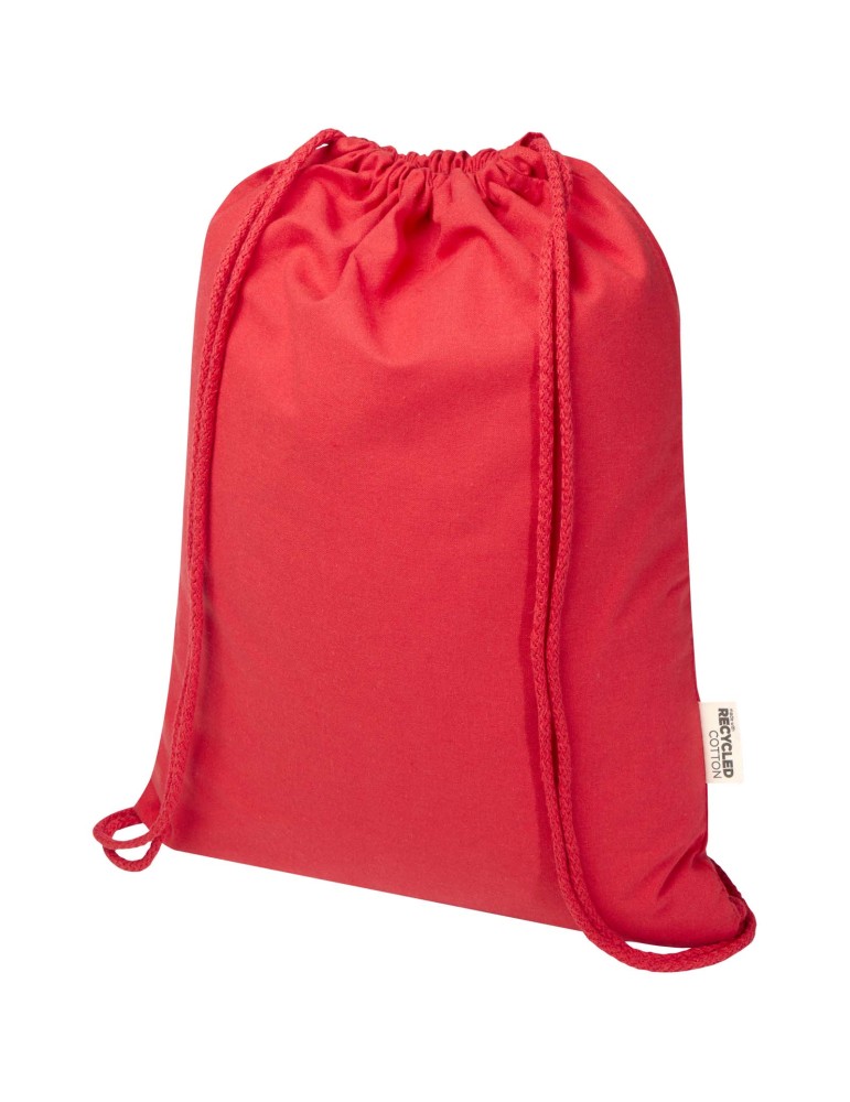 Sac de 5 L avec cordon Oregon Blend en coton recyclé 140 g/m²…