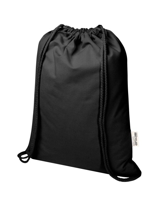 Sac de 5 L avec cordon Oregon Blend en coton recyclé 140 g/m²…