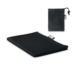 Serviette de sport  en RPET personnalisée TUKO Matières : PET recyclé Couleurs : blanc 2