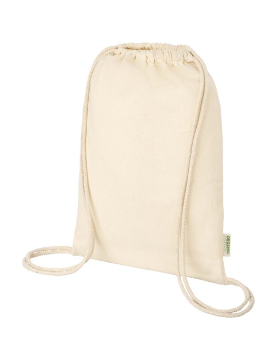 Sac refermable à cordon Odisha de 5 L bio certifié OCS 100 g/m²