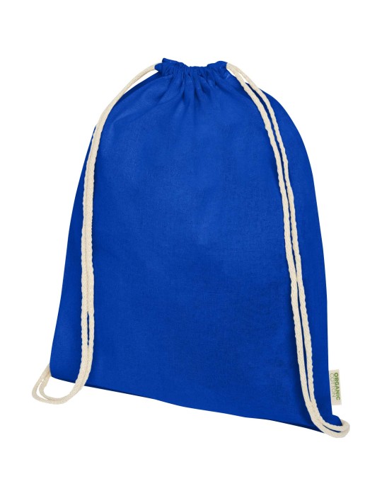 Sac refermable à cordon Odisha de 5 L bio certifié OCS 140 g/m²