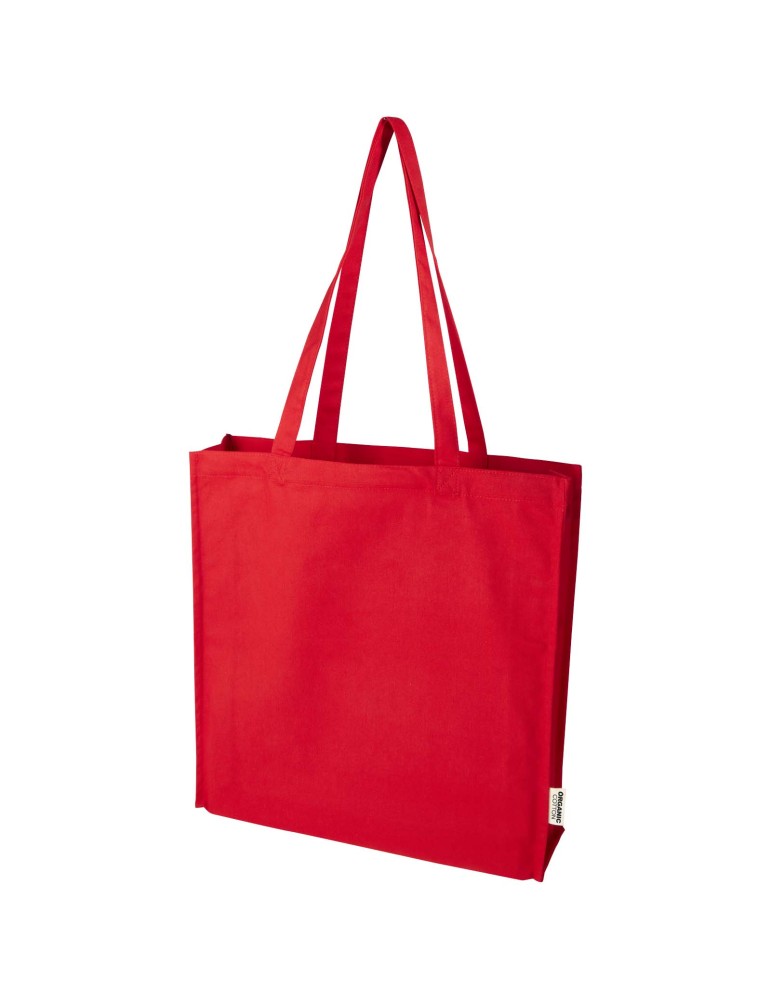 Sac shopping à soufflets Odisha bio OCS 180 g/m2 de 14 L