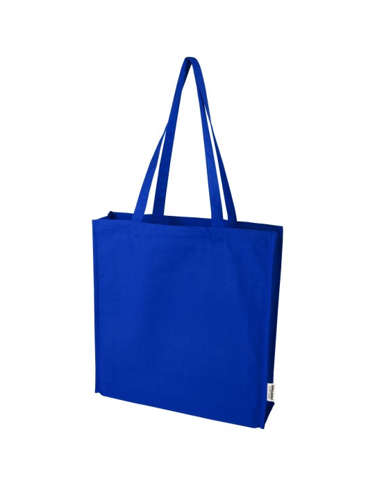 Sac shopping à soufflets Odisha bio OCS 180 g/m2 de 14 L